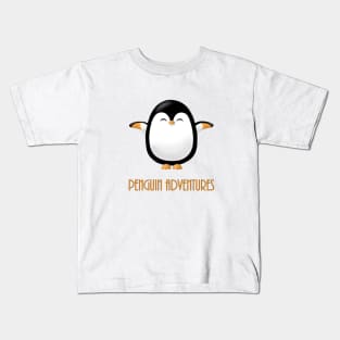 Happy feet - Cute penguin adventures - Animals lover - Gift idea Kids T-Shirt